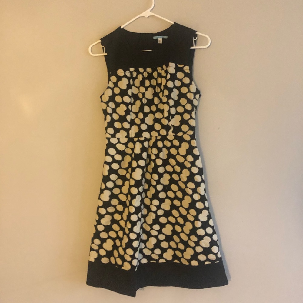 Anthropologie Spotted Corduroy Dress